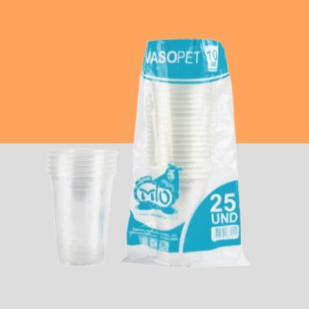 vaso pet mio - bogota - colombia - distribuidor